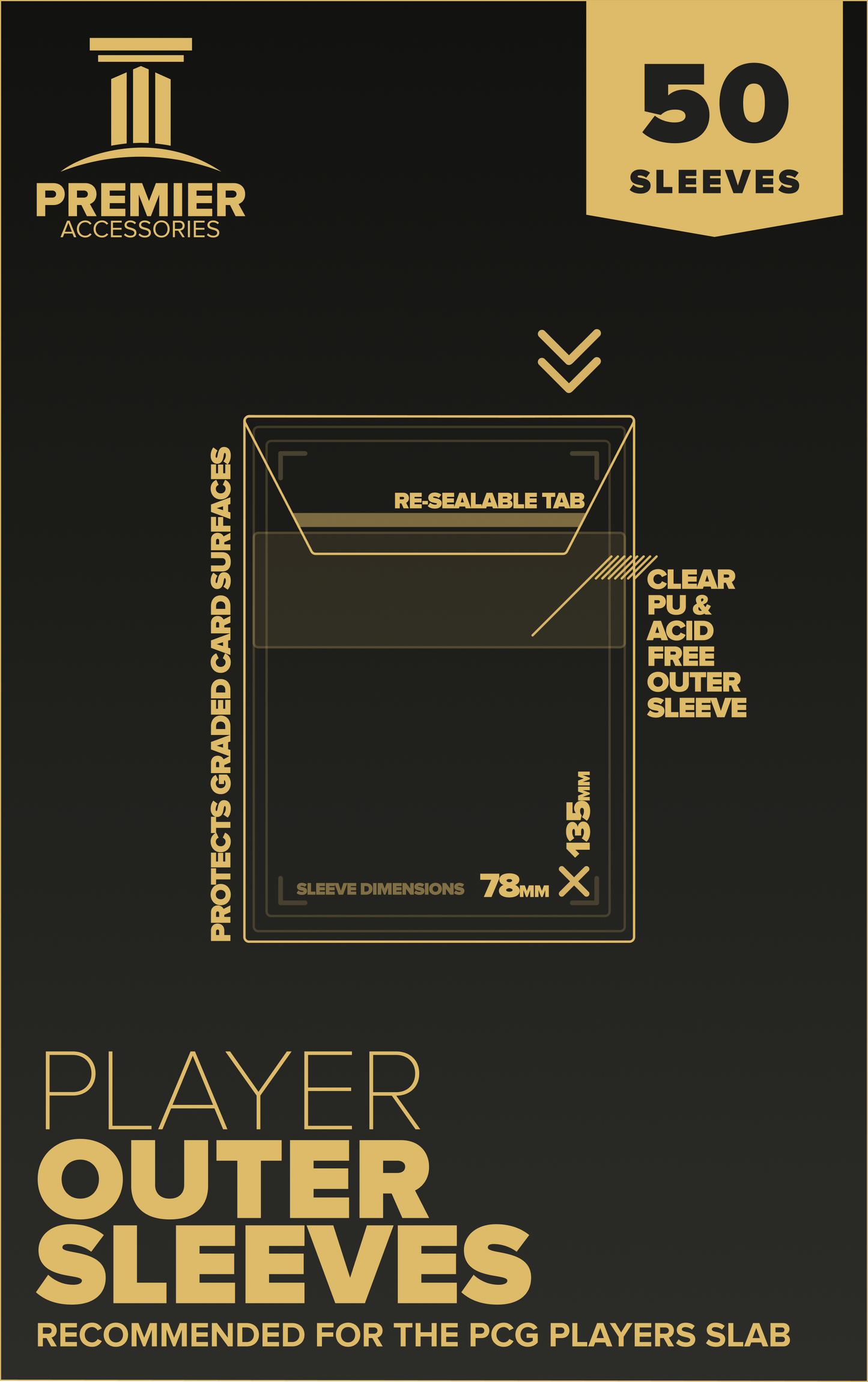 Player Slab - Metal Outer Sleeve