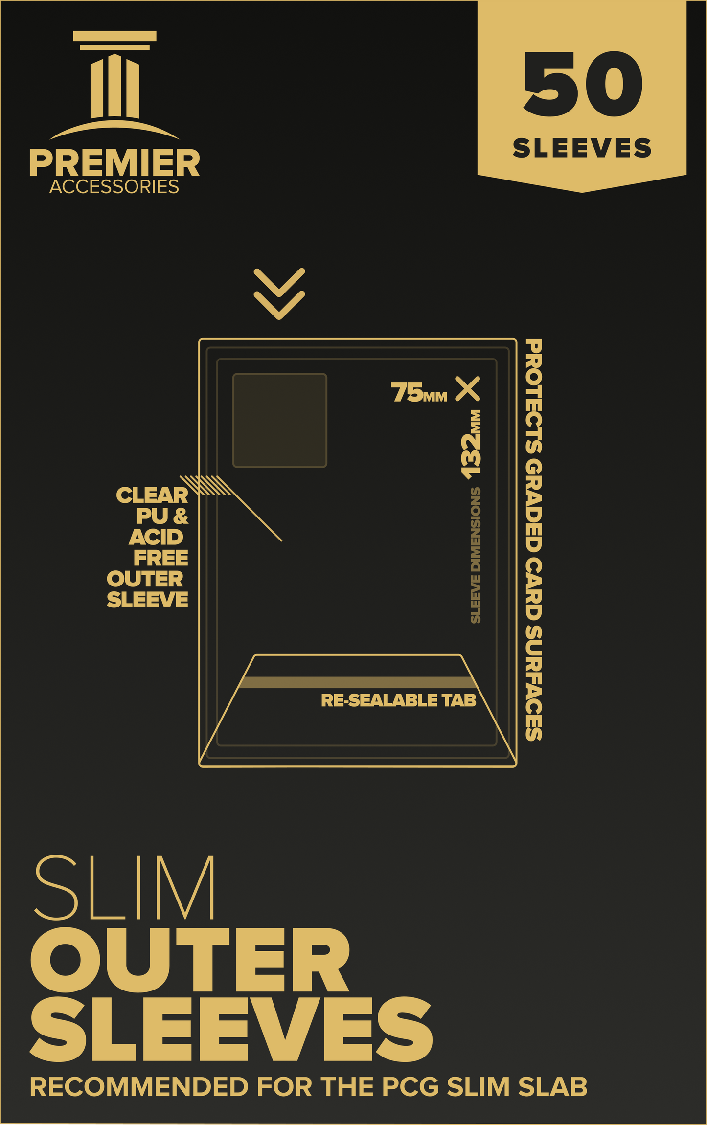 Player Slab Slim Outer Sleeves